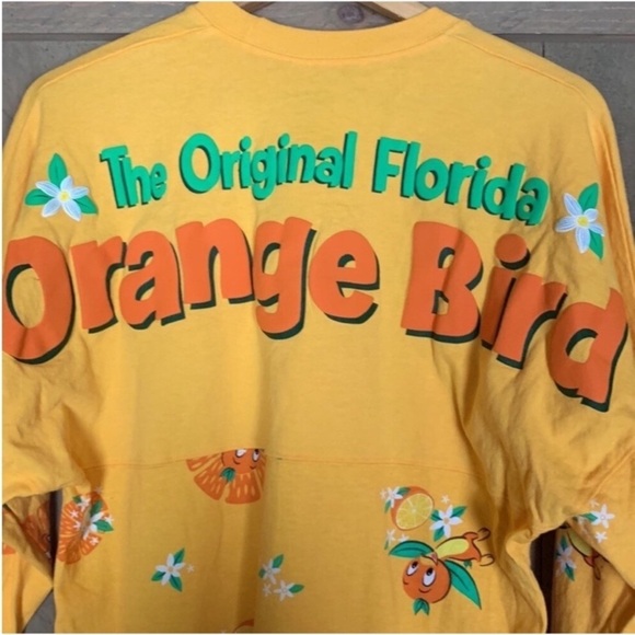 Disney Spirt Jersey The Original Florida Orange Bird long sleeve shirt Small - Picture 6 of 12